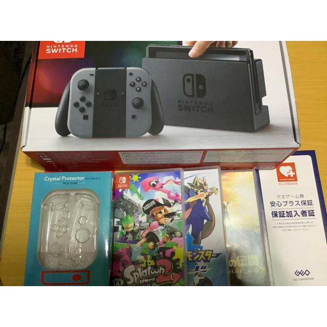 ラッピング不可】 Nintendo Switch - ニンテンドースイッチ本体 ソフト