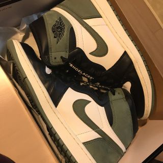 ナイキ(NIKE)のair jordan 1 retro high og clay green(スニーカー)