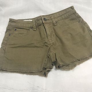 ギャップ(GAP)のショートパンツ　ショーパン　カーキ　フリンジ　gap(ショートパンツ)