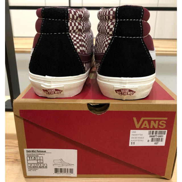 VANS ヴァンズ SK8-Mid Reissue スケートミッド 29cm