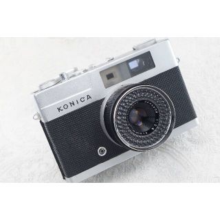 コニカミノルタ(KONICA MINOLTA)のコニカ　EEmatic　EEマチック　フィルムカメラ　ケース付(フィルムカメラ)