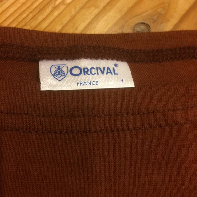 ORCIVAL(オーシバル)の極美品☆ORCIVALオーチバル コットンボートネックワイドプルオーバー レディースのトップス(カットソー(長袖/七分))の商品写真