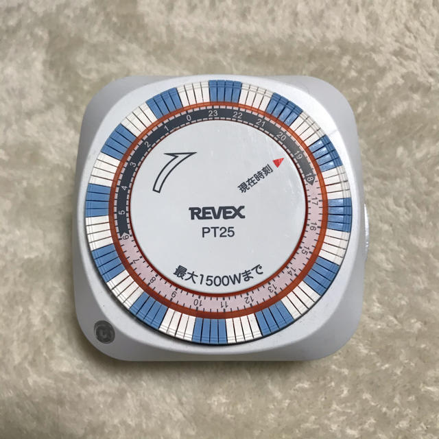 リーベックス(Revex) コンセント タイマー スイッチ式 24時間 スマホ/家電/カメラの生活家電(その他)の商品写真