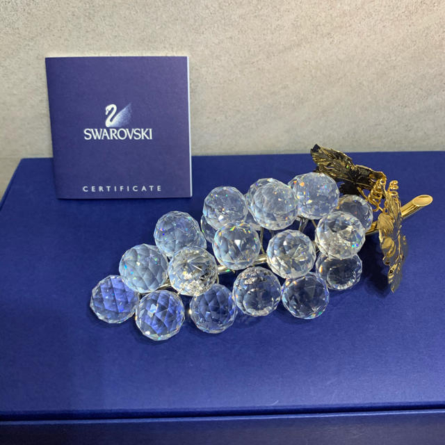 SWAROVSKI - スワロフスキー Swarovski 『一房のブドウ』 011864の通販 by YUu-'s shop｜スワロフスキー