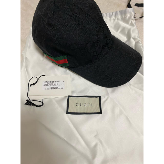 Gucci(グッチ)のGUCCI GG キャンバス キャップ Mサイズ メンズの帽子(キャップ)の商品写真