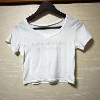 ムルーア(MURUA)のMURUA ショート丈Tシャツ(Tシャツ(半袖/袖なし))