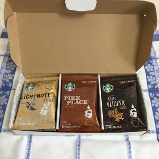 スターバックスコーヒー(Starbucks Coffee)のスターバックス オリガミ 9パックセット(茶)