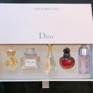 クリスチャンディオール(Christian Dior)のDior ディオール　LES PARFUMS ミニサイズ　フレグランスセット(香水(女性用))