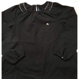 バーバリー(BURBERRY)のバーバリー 130cm 黒カットソー(Tシャツ/カットソー)