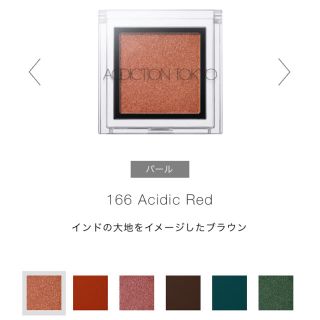 アディクション(ADDICTION)のaddiction アディクション 限定 アイシャドウ 166(アイシャドウ)