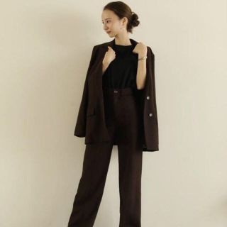 トゥデイフル(TODAYFUL)のlouren highwaist straight pants(カジュアルパンツ)