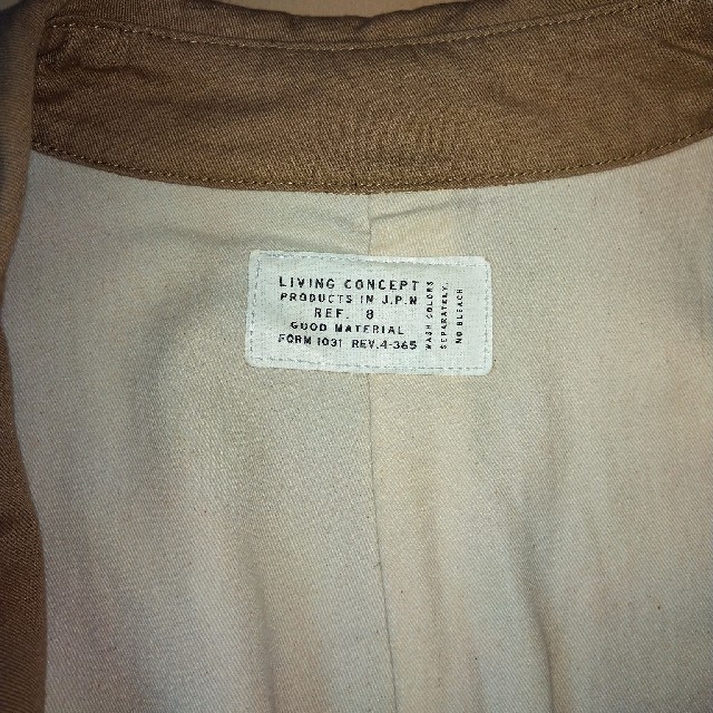 LIVING CONCEPT ステンカラーコート メンズのジャケット/アウター(ステンカラーコート)の商品写真