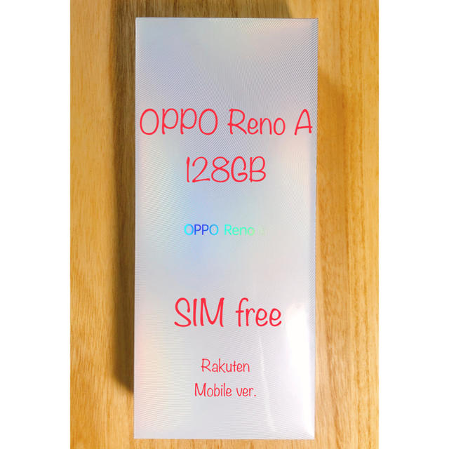 ANDROID - OPPO Reno A 128GB SIMフリー（楽天モバイル仕様）ブルーの通販 by HAMA shop｜アンドロイドならラクマ