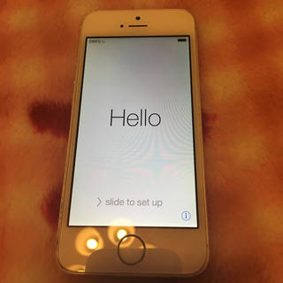 iPhone5s シルバー 32G(スマートフォン本体)