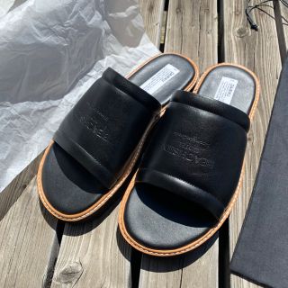 サンシー(SUNSEA)のDAIRIKU レザーサンダル　20ss(サンダル)