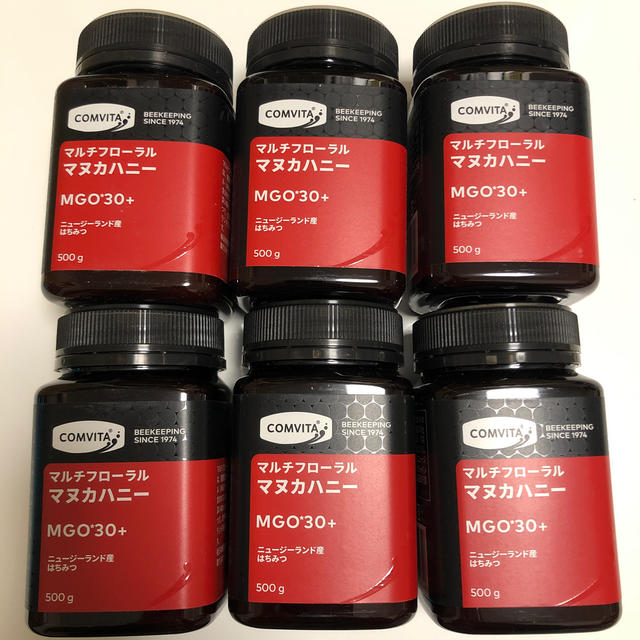 マヌカハニーMGO30+ 500g 6個セット