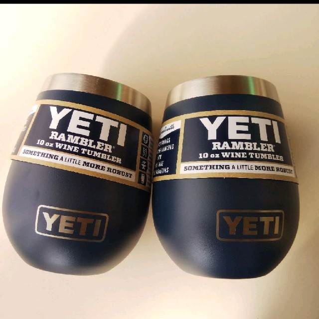 YETIイエティ 10oz. ワインタンブラー ネイビー 二個セット