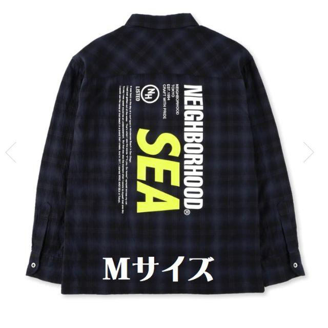 シャツNEIGHBORHOOD × WIND AND SEA C-SHIRT LS M