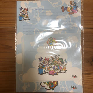 ディズニー(Disney)のJAL☆ディズニー☆レターセット(カード/レター/ラッピング)