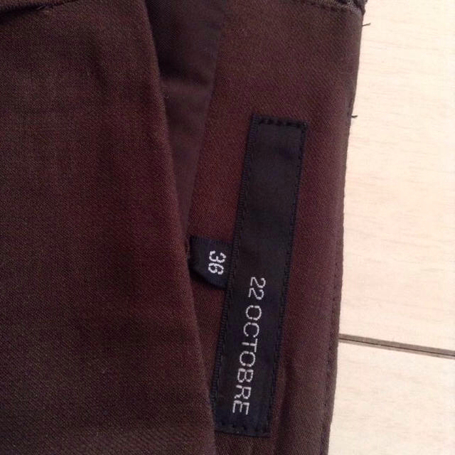 22 OCTOBRE(ヴァンドゥーオクトーブル)の22OCTOBRE スタッズミニスカート レディースのスカート(ミニスカート)の商品写真