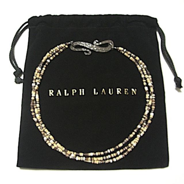 Ralph Lauren(ラルフローレン)のRALPH LAUREN 【USED】 3連 ヒシ ネックレス ★ ブレスレット レディースのアクセサリー(ネックレス)の商品写真