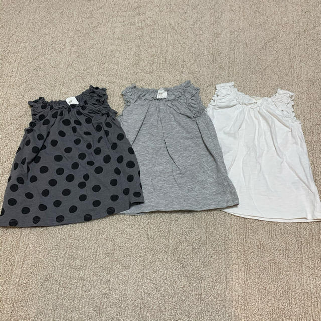 H&M(エイチアンドエム)のH&M トップス 3枚セット キッズ/ベビー/マタニティのベビー服(~85cm)(Ｔシャツ)の商品写真