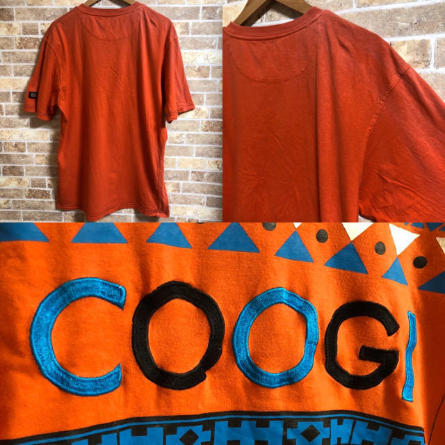 美品　COOGI クージー　菅田将暉　立体ロゴ　刺繍ロゴ