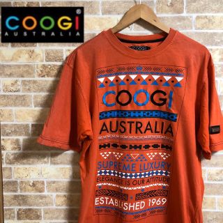 クージー(COOGI)の希少【L】COOGI クージー Tシャツ 刺繍 ビッグロゴ 菅田将暉(Tシャツ/カットソー(半袖/袖なし))