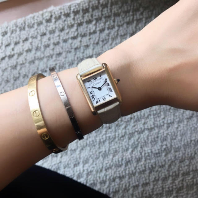 Cartier(カルティエ)の美品★カルティエ　Cartier ミニマストタンク レディースのファッション小物(腕時計)の商品写真