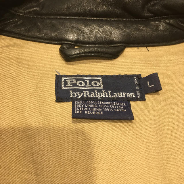 Polo RalphLauren レザージャケット ポロ ラルフローレン Polo RalphLauren レザージャケット ポロ ラルフローレン
