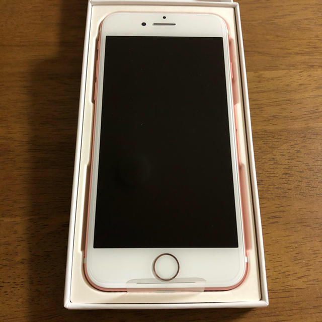 新品　iPhone7 128GB SIMフリー　ローズゴールド