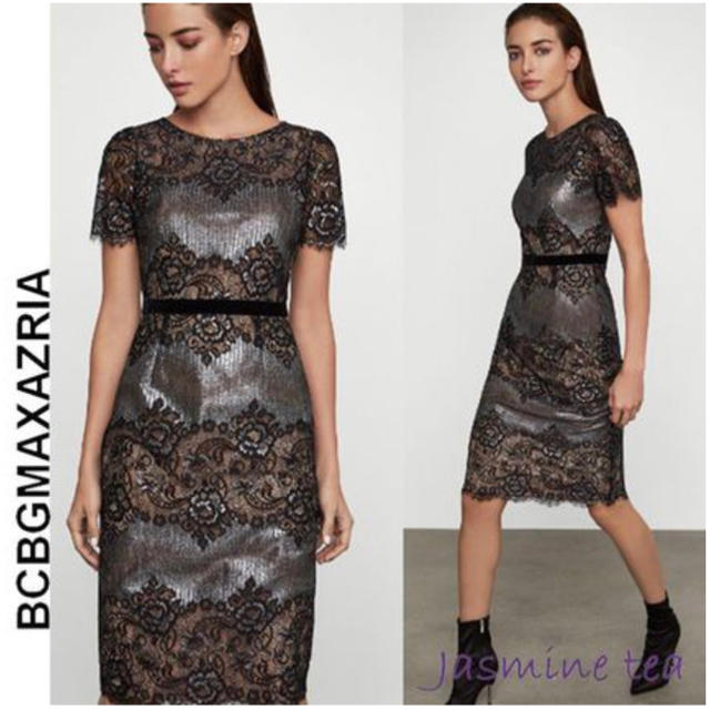 BCBGMAXAZRIA(ビーシービージーマックスアズリア)の新品タグ付きBCBGMAXAZRIAワンピース　サイズ4 レディースのワンピース(ひざ丈ワンピース)の商品写真