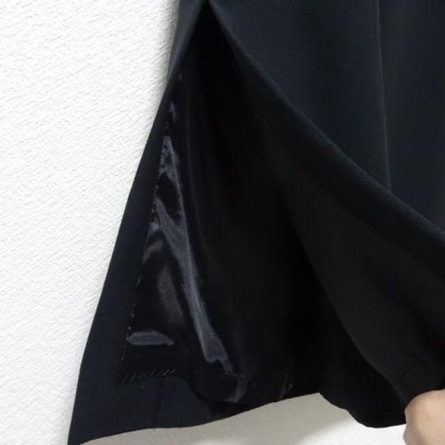 Ｍ・漆黒・スリット入りタイトスカート レディースのスカート(ロングスカート)の商品写真