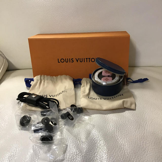 LOUIS VUITTON - 新品未使用　LOUIS VUITTON ホライゾンイヤホン　ピンク　モノグラム