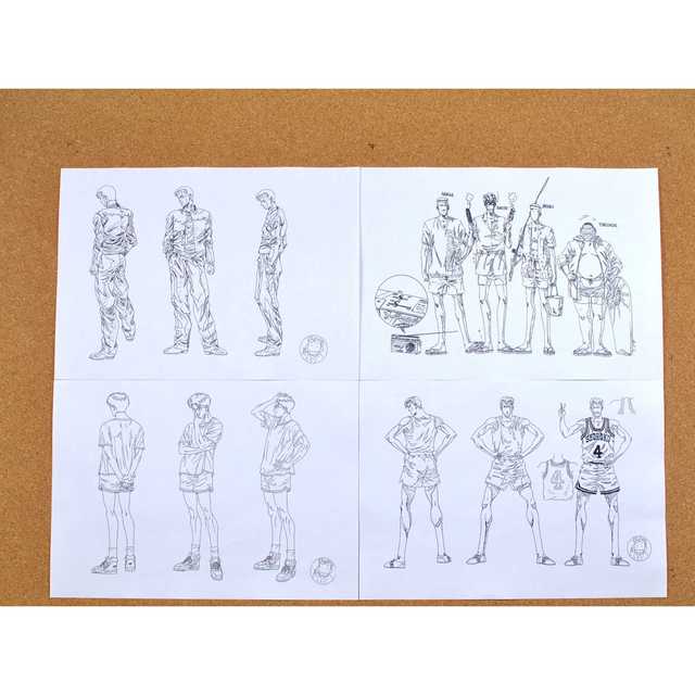 【66枚】スラムダンク 設定資料