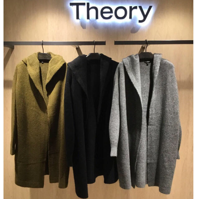 Theory 18aw フーデットコート 定価6.4万円