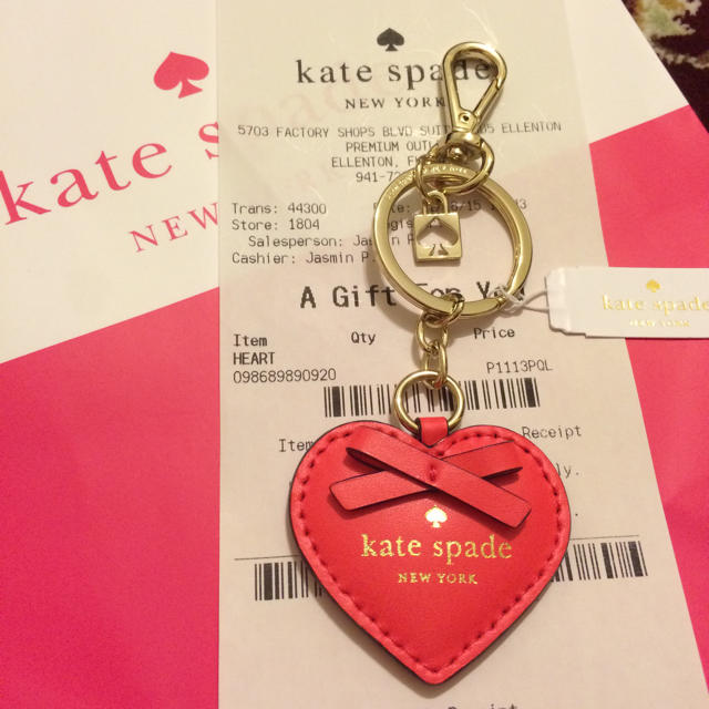 kate spade new york(ケイトスペードニューヨーク)の2日間限定最終日。値下げ キーホルダ レディースのファッション小物(キーホルダー)の商品写真