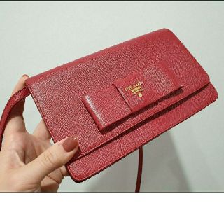 プラダ(PRADA)のPRADA プラダ ショルダーウォレット 2way(ショルダーバッグ)