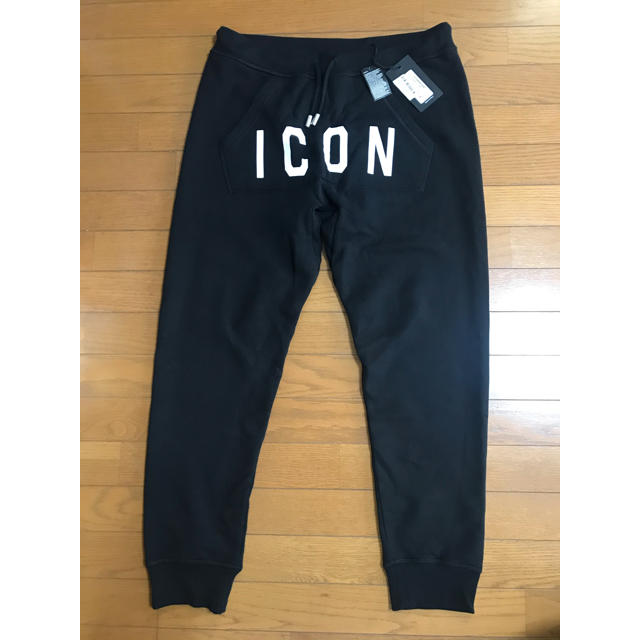 スウェット パンツ XL ICON DSQUARED2 ブラック ディースク