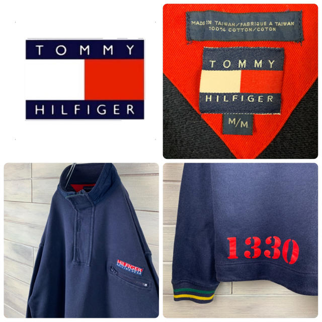 TOMMY HILFIGER(トミーヒルフィガー)の【激レア】トミーヒルフィガー 90's セーリングギア スウェット トレーナー メンズのトップス(スウェット)の商品写真