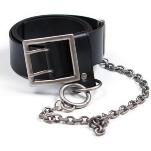 LHP(エルエイチピー)の【addseoul】ADD CHAIN BELTブラック メンズのファッション小物(ベルト)の商品写真