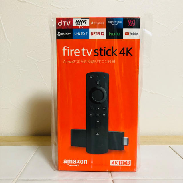 Amazon Fire TV テレビ/映像機器 アレクサ対応音声認識リモコン付属 アレクサ対応音声認識リモコン付属 4K Stick Stick