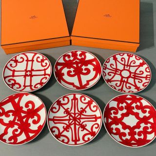 エルメス(Hermes)のエルメス  ガダルキヴィール　BBプレート　６枚セット(食器)