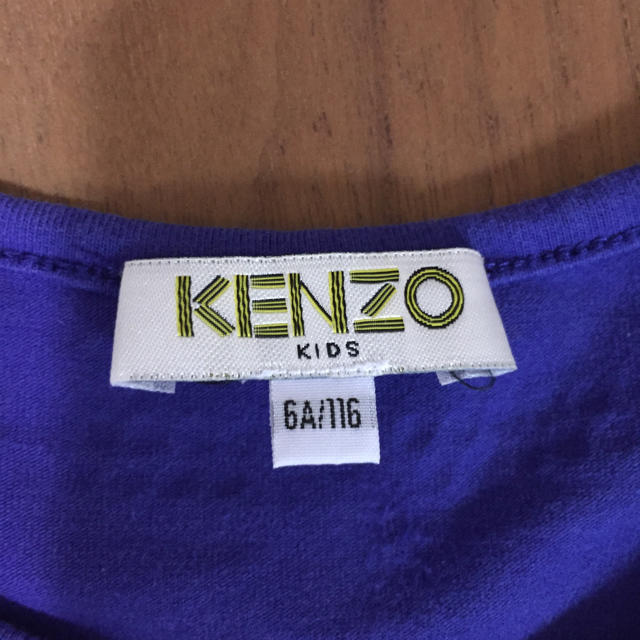 KENZO(ケンゾー)のストンプ  スタンプ KENZO Tシャツ 116 キッズ/ベビー/マタニティのキッズ服女の子用(90cm~)(Tシャツ/カットソー)の商品写真