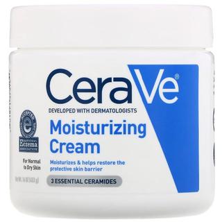 【ゆき様予約済み】米国湿疹協会認定CeraVe, 保湿セラミドクリーム453 g(乳液/ミルク)