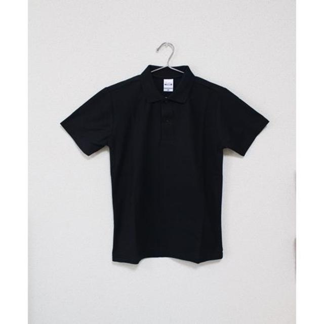 ポロシャツ　レディース　SSサイズ　黒 レディースのトップス(ポロシャツ)の商品写真