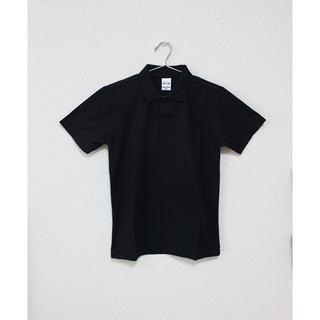 ポロシャツ　レディース　SSサイズ　黒(ポロシャツ)