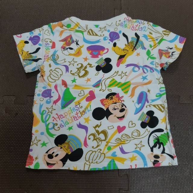 Disney(ディズニー)のサイズ100　ディズニー35周年　半袖Tシャツ キッズ/ベビー/マタニティのキッズ服男の子用(90cm~)(Tシャツ/カットソー)の商品写真