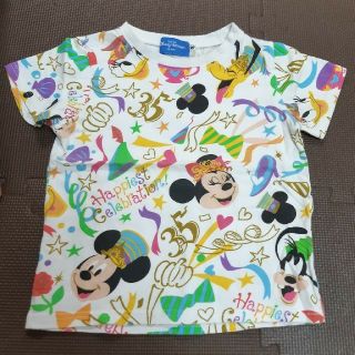 ディズニー(Disney)のサイズ100　ディズニー35周年　半袖Tシャツ(Tシャツ/カットソー)