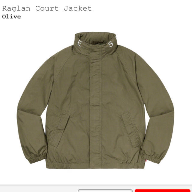Supreme - supreme 20ss Raglan Court Jacket